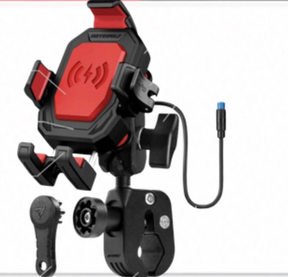 Phone Holder MOTOWOLF con Cargador